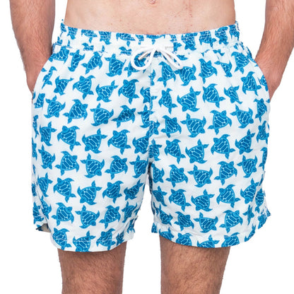 SHORT DE PLAGE TORTUE HOMME