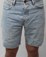 LIGHT BLUE DENIM SHORT