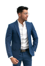 BLAZER HOMME BLEU