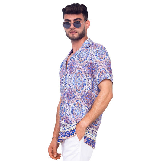 Chemise Homme Oriental Print