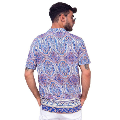 Chemise Homme Oriental Print