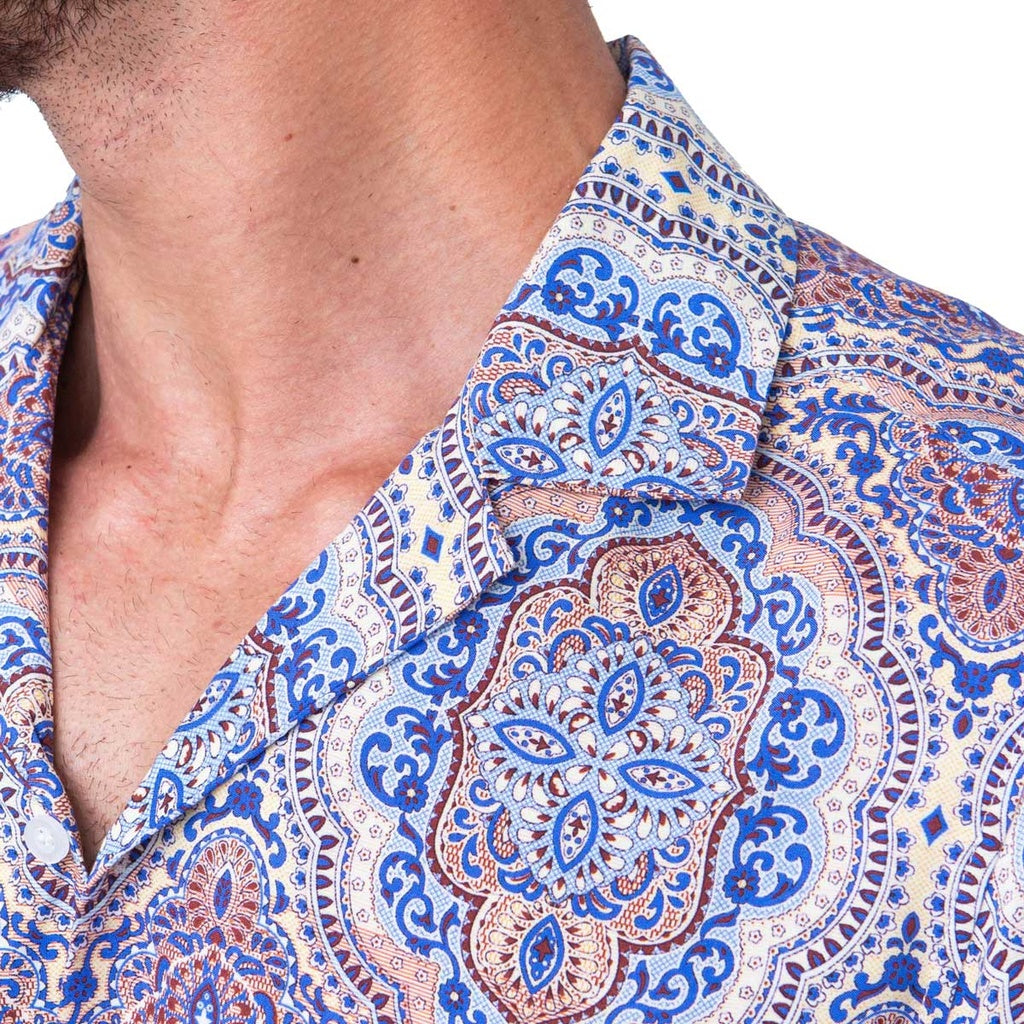 Chemise Homme Oriental Print