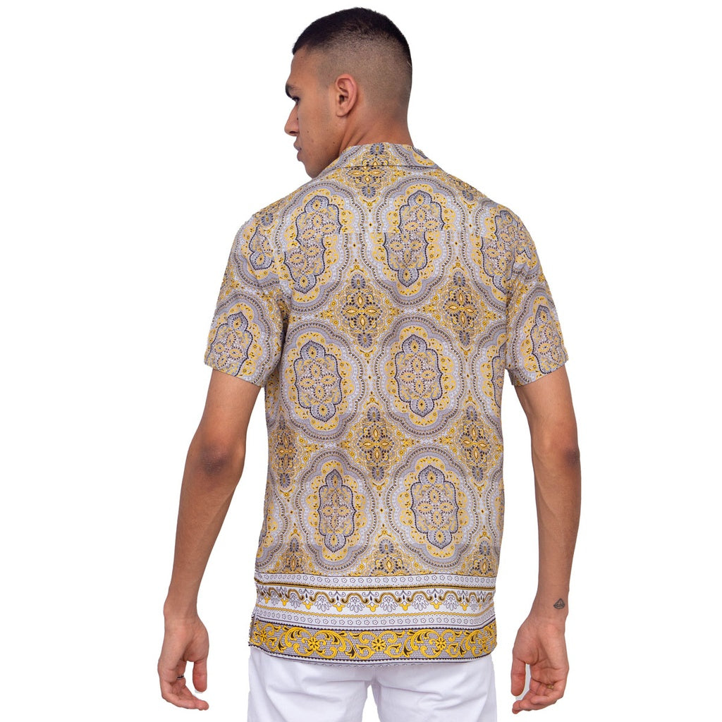 Chemise Homme Oriental Print