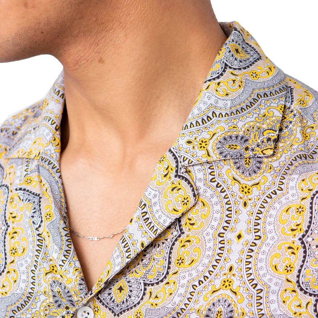 Chemise Homme Oriental Print