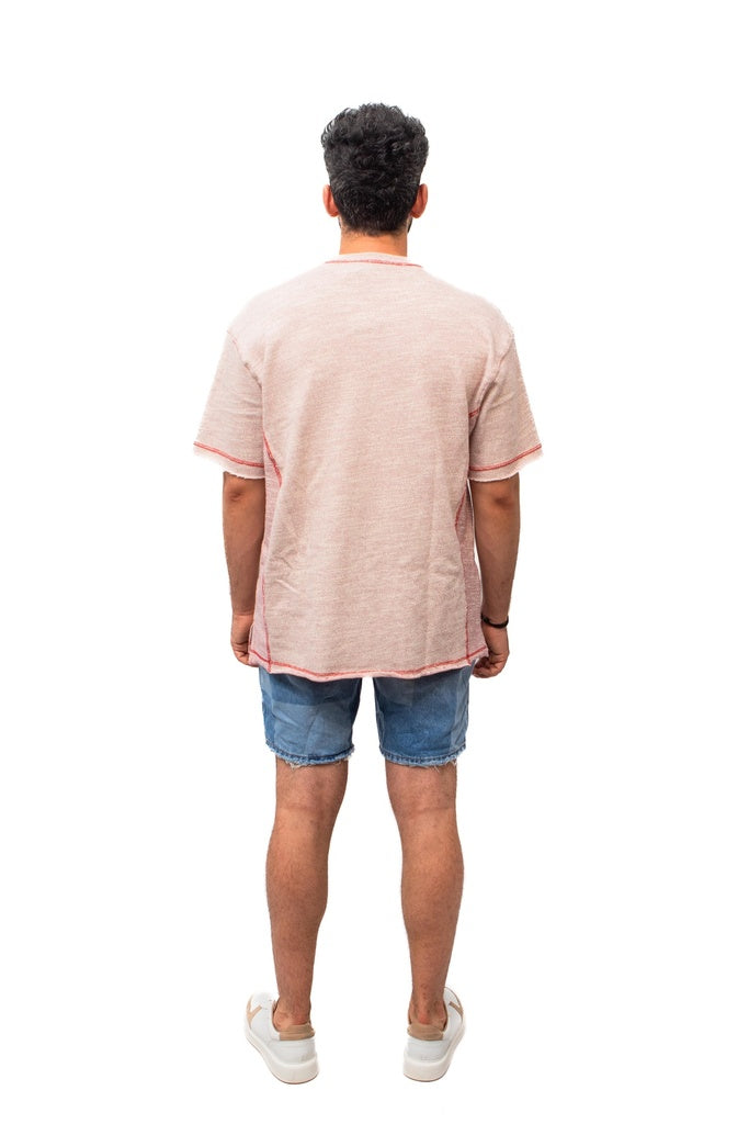 T-SHIRT HOMME ROSE