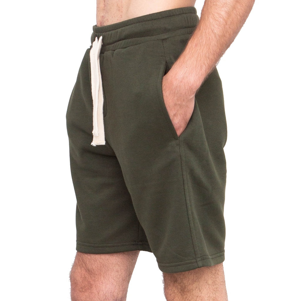 SHORT HOMME MOLLETONNE